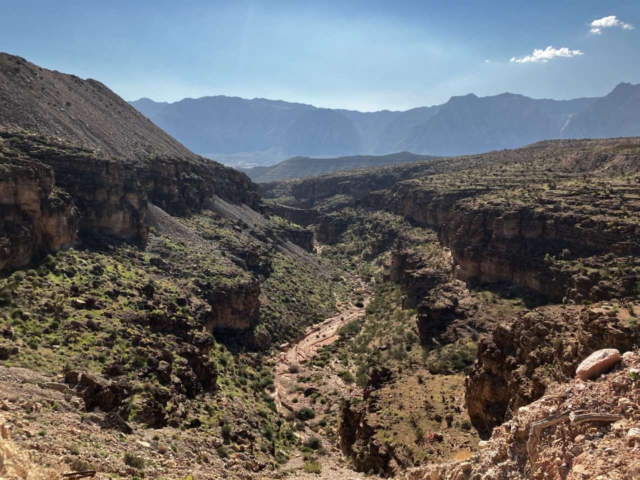 Las Vegas valley basin from the hill